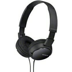 SONY ステレオヘッドホン ブラック MDR-ZX110 B