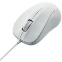 エレコム USB光学式有線マウス/3ボタン/Sサイズ/RoHS/ホワイト M-K5URWH/RS