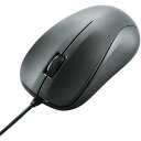 エレコム USB光学式有線マウス/3ボタン/Mサイズ/RoHS/ブラッ...(2)
