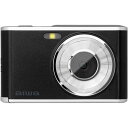 aiwa コンパクトデジタルカメラ cam DCB ブラック(1300万画素CMOSセンサー/2.8インチIPSディスプレイ/電子手ブレ補正/AF/4倍デジタルズーム/自撮り撮影/軽量) JA4-DCM0001(BK)