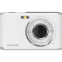 aiwa コンパクトデジタルカメラ cam DCB ホワイト(1300万画素CMOSセンサー/2.8インチIPSディスプレイ/電子手ブレ補正/AF/4倍デジタルズーム/自撮り撮影/軽量) JA4-DCM0001(WH)