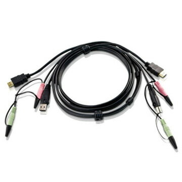 ATEN HDMI KVM֥ 1.8m 2L-7D02UH