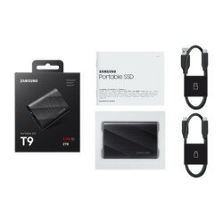 SAMSUNG Portable SSD T9 2TB MU-PG2T0B-IT