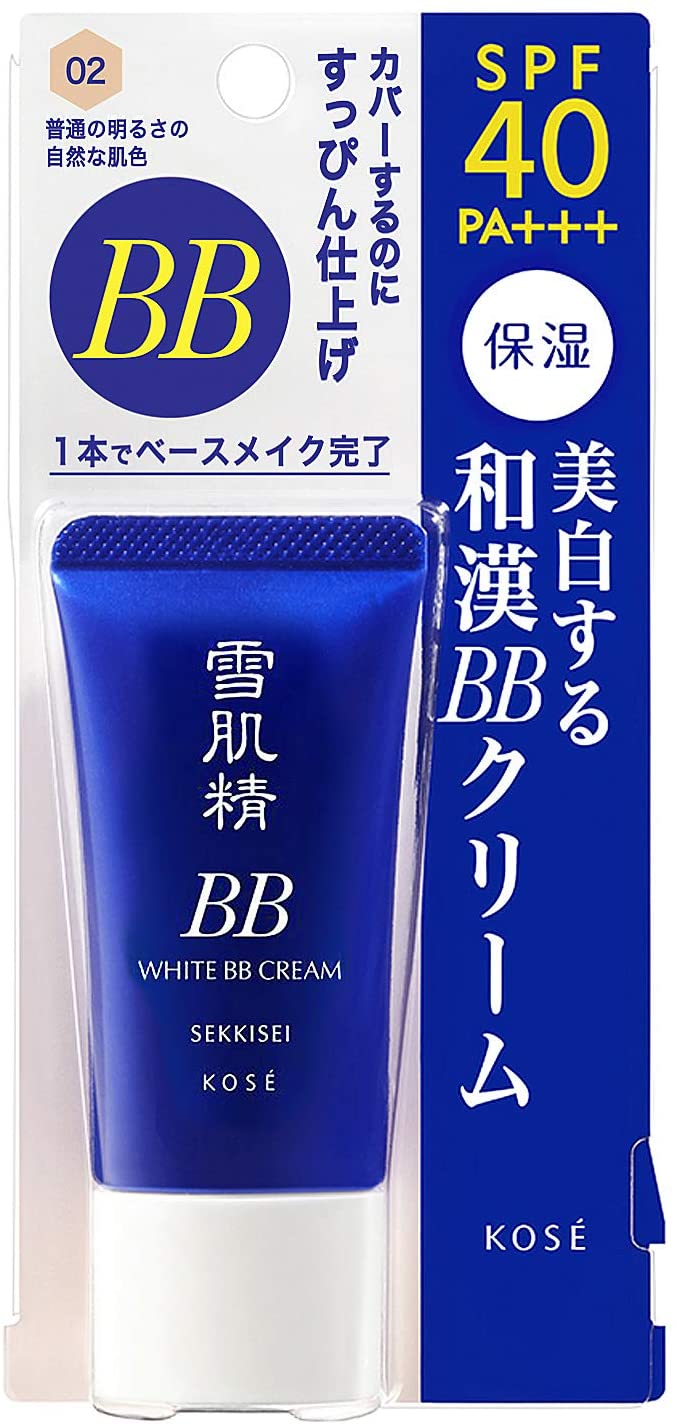 雪肌精 BBクリーム02コーセー ホワイト BBクリーム 002 普通の明るさの自然な肌色 (30g) 送料無料のサムネイル