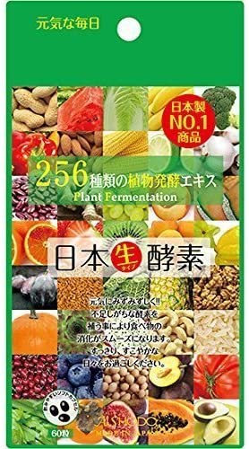 日本生酵素(60粒) 送料無料 サプリ サプリメント 酵素 ダイエット ビタミン ミネラル 健康維持 ...