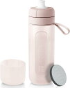 ブリタ ボトル型浄水器 ピンク 600ml カートリッジ3個付き 持ち運び 浄水 水筒 海外 旅行 アクティブ マイクロディスク モーヴローズ 61578