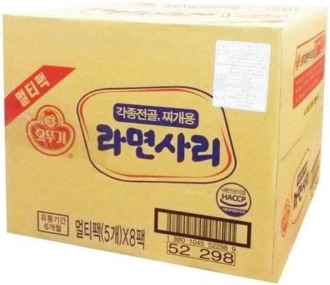 韓国ラーメン素材　鍋用　サリ麺 　オットギ　110g　5食入×8セット(40食）のサムネイル