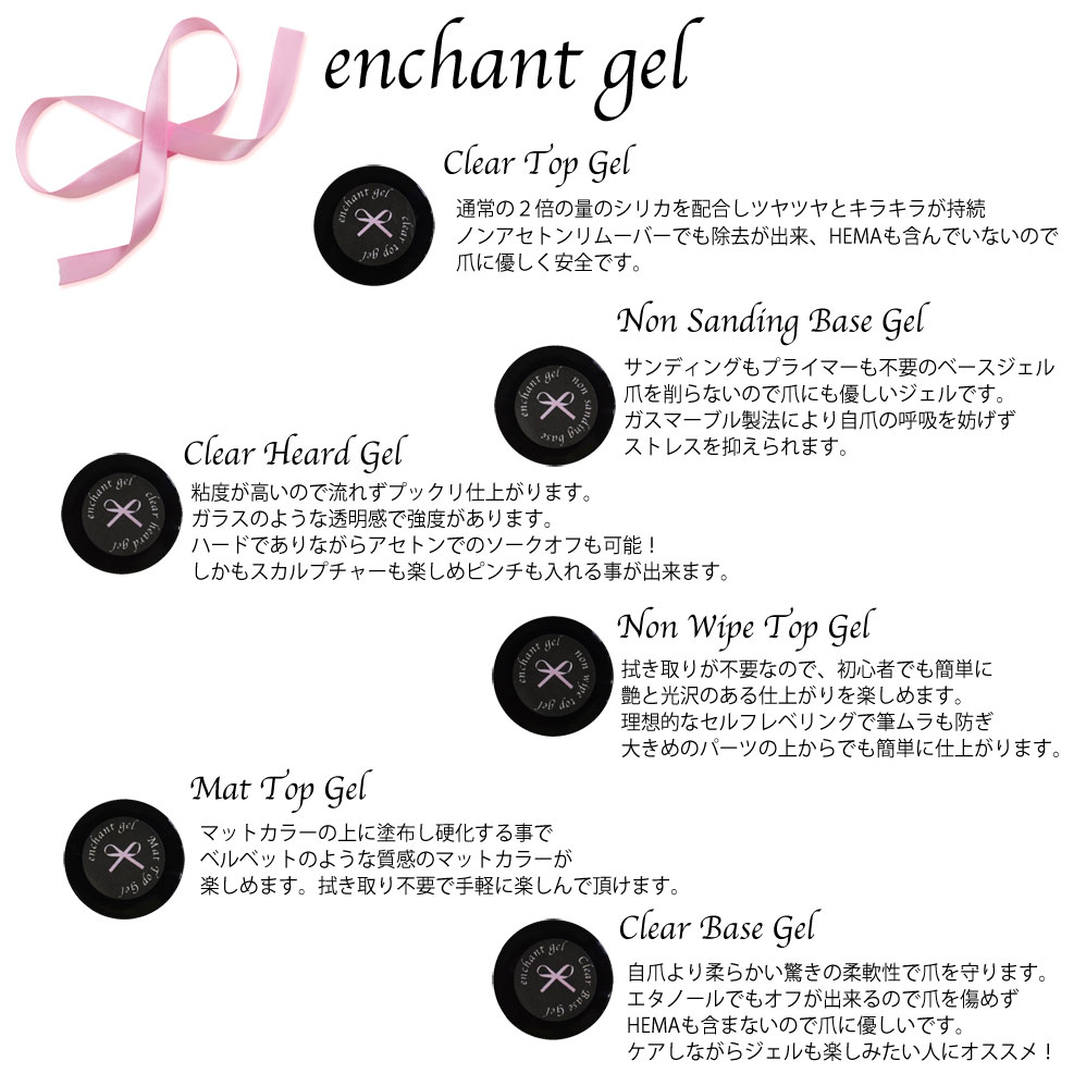 enchant clear gel 3gーエン...の紹介画像3