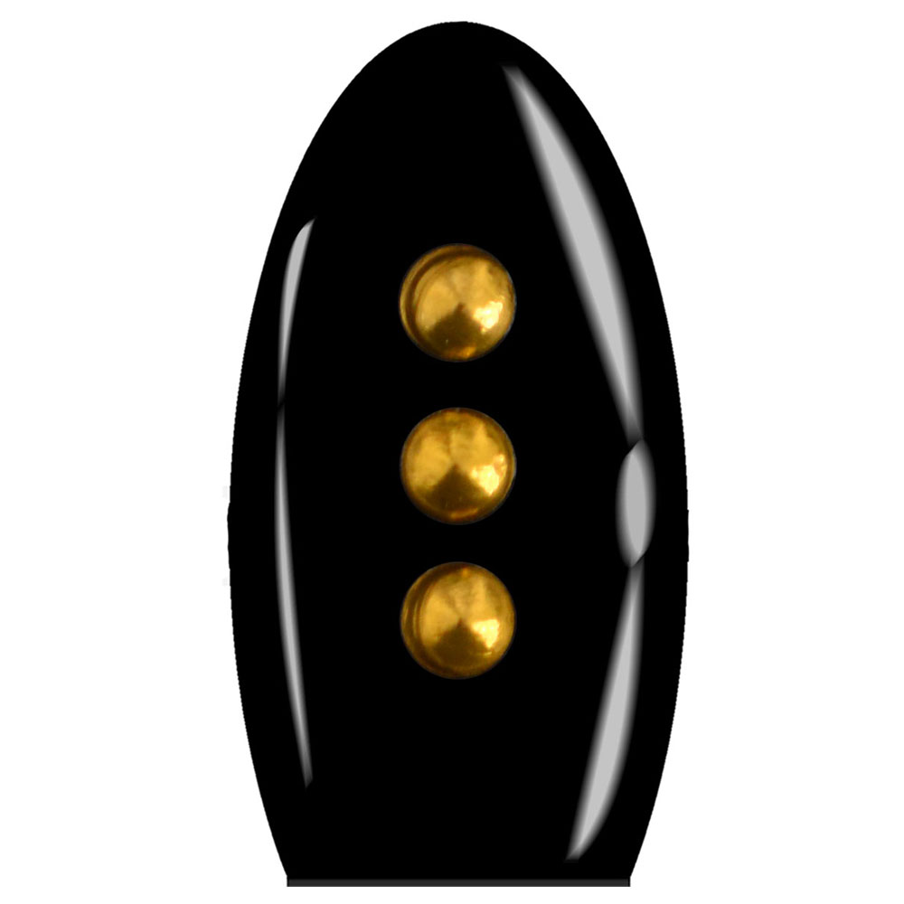 メタルスタッズ ネイル用 50粒 STZ025 ラウンド ゴールド Φ3mm ぷっくり立体的な半丸メタルスタッズ 1