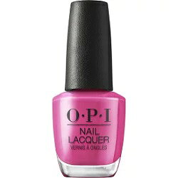 ●世界的ブランドであるOPI ネイルポリッシュは、圧倒的なカラーの豊富さ・素晴らしいカラーの発色、ネイルの乾きが早いなどの理由で、厚い信頼をえているネイルメーカーです！ ●日本でも、一流ネイルブランドとして数多くのネイルサロン、スクールなどで使用されています！ ●OPI ネイルのボトルとキャップは、使いやすいようにデザインされていて、手に持った感触もフィットします！ ●刷毛にも特徴があり、とても塗りやすくムラなくきれいにネイルカラーが仕上がります！15ml ※海外からの輸入商品の為、国内で販売されている 商品・パッケージ・色味などが多少異なる場合がございます。また商品の入荷時期により掲載画像とお手元に届く商品のパッケージなどが異なる場合もございますが、ご使用には問題ございませんので予めご了承下さい。