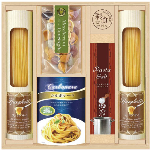 彩食ファクトリー お洒落なギフト仕様 味わいソースで食べるパスタセット スパゲティ バスタ パスタソース パスタソルト [ギフト箱入り] 人気 ギフト 御祝 結婚祝 出産祝 新築祝 結婚内祝 出産内祝 新築内祝 粗品 景品 記念品 歳祝 お中元 お歳暮
