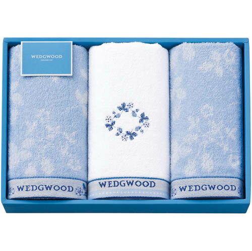 ウェッジウッド ( WEDGWOOD ) フェイスタオル2枚 ウォッシュタオル1枚 [ ギフト箱入 ] 人気 ギフト 御..
