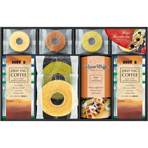 ドトール ( DOUTOR ) 日本製 ドトールコーヒー ＆ 焼菓子 ギフトセット ドリップコーヒー バウムクーヘ..