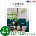 【 あす楽 土日・祝日対応 】カタログギフト ｢ エスプリ ( ESPRIT )｣ ジューシー 2品選べるダブルチョイス 101600円コース 人気 ギフト 御祝 結婚祝 出産祝 新築祝 結婚内祝 出産内祝 新築内祝 各種内祝 快気祝 法事引出物 香典返し 記念品 歳祝