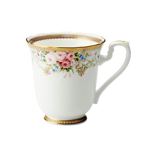 Noritake　（ノリタケ）　日本製　アフロディーテ　マグカップ　[ブランドロゴ入りギフトBOX]　【ギフト　出産内祝　結婚内祝　快気祝　お返し　各種内祝　引出物】