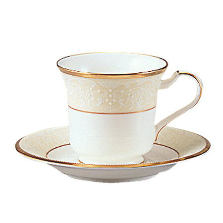 ノリタケ カップ ノリタケ ( NORITAKE ) 日本製 ホワイトパレス アメリカン コーヒーカップ＆ソーサー 220ml [ブランドロゴ入りギフトBOX]　人気 ギフト 御祝 結婚祝 出産祝 新築祝 結婚内祝 出産内祝 新築内祝 各種内祝 快気祝 粗品 景品 記念品 歳祝