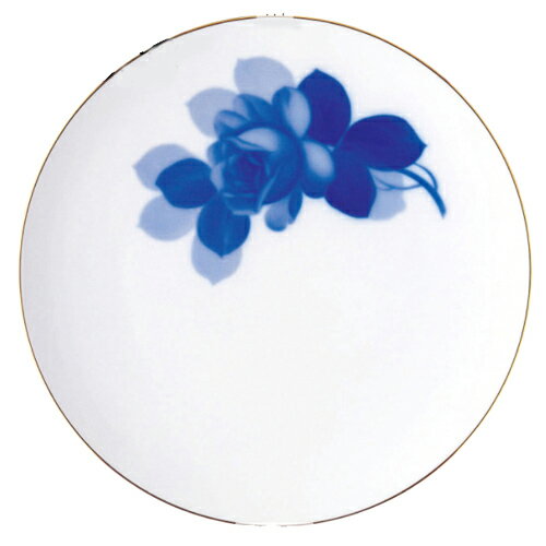 皇室御用達 大倉陶園 日本製 ブルーローズ プレート ミート皿 27.5cm [ブランドロゴ入りギフトBOX] 人気 ギフト 御祝 結婚祝 出産祝 新築祝 結婚内祝 出産内祝 新築内祝 各種内祝 快気祝 粗品 景品 記念品 歳祝