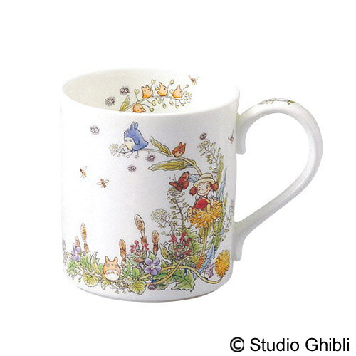ノリタケ ( NORITAKE ) 日本製 スタジオジブリ となりのトトロ 3〜4月 たんぽぽ編 たっぷりマグカップ 400ml ※ 電子レンジ使用可 [トトロ専用BOX入り] 人気 ギフト 御祝 結婚祝 出産祝 新築祝 結婚内祝 出産内祝 新築内祝 各種内祝