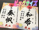 有名書家代筆の命名書 今ならマンスリーカード(月齢カード)進呈中! 即日可 【A3サイズ】 定形外発送