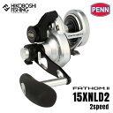 PENN (ペン) リール ファゾムII 2スピード 15XNLD2 右ハンドル 0031324283473 FATHOM II 2speed 釣り 釣り具 釣...