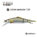 【 お買い物マラソン ポイント5倍 】ジャッカル オトリミノー 138 鮎用ルアー JACKALL OTORI MINNOW 釣り 釣具 釣り道具 フィッシング...