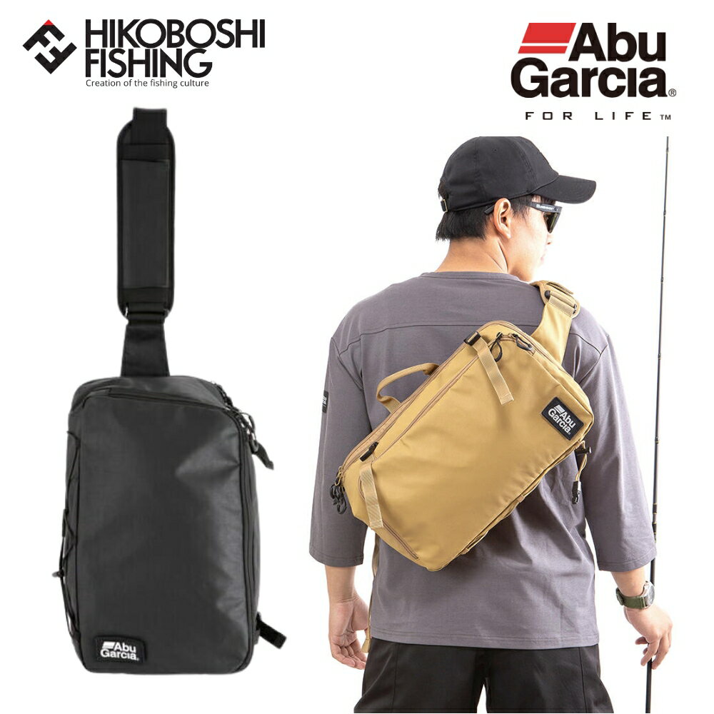 アブガルシア コミュータースリングバッグ 10L AbuGarcia Commuter Sling Bag 釣り 釣り具 釣り道具 フィッシング バッグ ショルダーバッグ ボディバッグ 収納 おかっぱリ