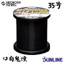 サンライン 石鯛用道糸 磯スペシャル テクニシャン石鯛 口白鬼憧 (クチジロキドウ) 300m巻 35号 ナイロンライン クチジロブラック 4968813529...