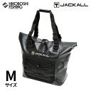 ジャッカル ウォータープルーフトートバッグ Mサイズ 約30~35L ブラック JACKALL 釣り 釣具 釣り道具 フィッシング トートバッグ 収納 防水タッ...