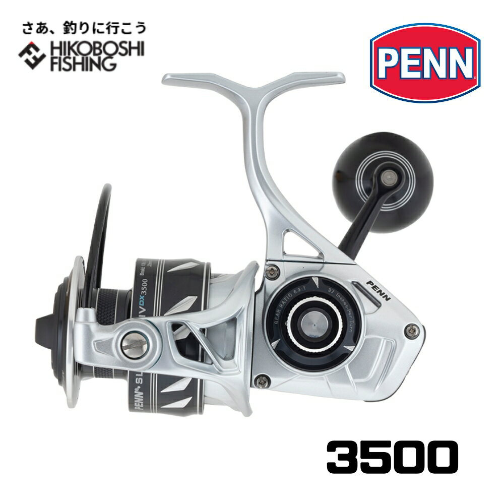 【 PENNディーラー正規流通品 】PENN (ペン) スピニングリール スラマー4 3500 DX SLAMMER IV DX 釣り 釣り具 釣り道具 フィッシング リール ジギング オフショア 船釣り ソルトウォーター