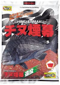 ヒロキュー 集魚材 チヌ煙幕 1ケース8個入り 配合エサ