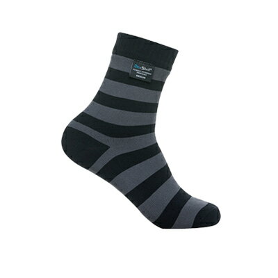 防水ソックス　デックスシェル　ウルトラライトバンブー　グレーストライプ　ショートソックス　Dex Shell Socks ULTRALITE BAMBOO GRAY STRIPE【メール便OK】釣り具　フィッシング　ソックス　防水　透湿　通販　磯釣り　ルアー釣り　レイン