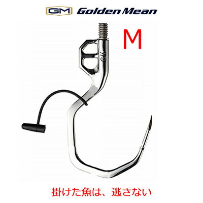 ゴールデンミーン GM アルティメットギャフ Mサイズ 4931657016518 ランディングギャフ Golden Mean GM ULTIMATE GAFF M size 釣り 釣具 釣り具 フィッシング ランディングツール ギャフ ザイル ロープ 6m付き