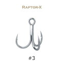 BKK ビーケーケー フック ラプターX #3 4589596141398 トレブルフック BKK HOOK Raptor-X トリプルフック トレブルフック ビーケイケイ 釣り 釣具 釣り具 フィッシング ルアー 替フック ヒラマサ 青物 怪魚 オフショア ショアジギング キャスティング ジギング