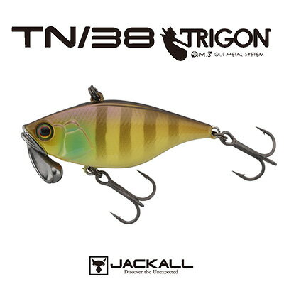 ジャッカル TN38 トリゴン ( バイブレーション ルアー ) / JACKALL TN38 TRIGON VIBRATION LURE / 釣り 釣り具 フィッシング ルアー バイブレーション ブラックバス