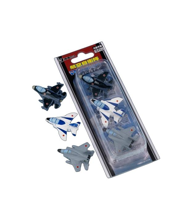 自衛隊グッズ マグネットセット ブルーインパルス (F-2,T-4,F15)