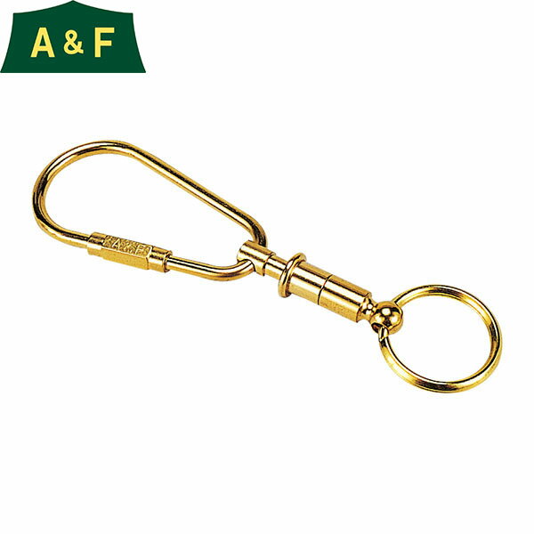 樂天商城 - A&F キーホルダー A&F キーリリースセット 真鍮製 エイアンドエフ AF00800014000000