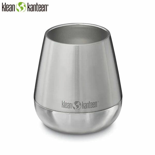 クリーンカンティーン Klean Kanteen ワインタンブラー ステンレス ライズ ワイン 10oz ブラッシュステンレス 280ml 保温 保冷 食洗機使用可 KLE19322148174010