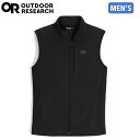 アウトドアリサーチ OUTDOOR RESEARCH メンズ ベスト Ms デビエイターウィンドベスト ブラック 冬 防寒 OR19846121001