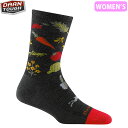 ダーンタフ DarnTough 靴下 6054 レディース ファーマーズMK クルー ライトウェイト チャコール メリノウール 薄手 DAR1944605400...