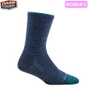 ダーンタフ レディース 6012 ソリッドベーシック クルー ライトウェイト デニム 靴下 ソックス DARN TOUGH DTV DAR19446012002