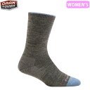 ダーンタフ レディース 6012 ソリッドベーシック クルー ライトウェイト トープ 靴下 ソックス DARN TOUGH DTV DAR19446012003