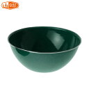 ジーエスアイ GSI ホーロー食器 パイオニア ミキシングボール L フォレストグリーン GSI11872001018007