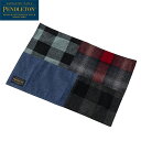 ペンドルトン PENDLETON ウールデニムPatchランチマット BF バッファローオンブレチェック One Size アウトドア PEN19804336999
