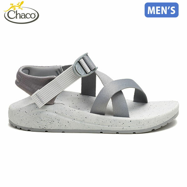 チャコ Chaco メンズ サンダル Ms クッシュZ セメントグレー 軽量 スポーツサンダル ストラップサンダル アウトドア CHA12366183841