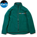 カブー KAVU メンズ フリースジャケット フリース フルジップ スローシャツ フォレスト KAV19810137048