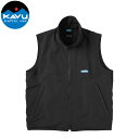カブー KAVU メンズ ベスト シェルテックベスト ブラック 遮熱 接触冷感 吸水速乾 軽量 紫外線防止 KAV19821622001