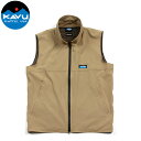 カブー KAVU メンズ ベスト シェルテックベスト ベージュ 遮熱 接触冷感 吸水速乾 軽量 紫外線防止 KAV19821622047