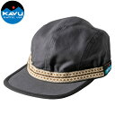 カブー KAVU キッズ 帽子 キャップ Ks BS ストラップキャップ ブラック KAV19821734001000