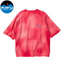 カブー KAVU メンズ 半袖 スウェット SS スウェット レッド アウトドア 国内正規品 KAV19822008034