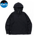 カブー KAVU メンズ アウター プルオーバージャケット ナイロンプルオーバー ブラック KAV19822202001